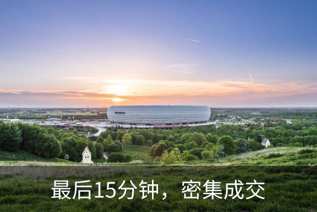 最后15分钟，密集成交